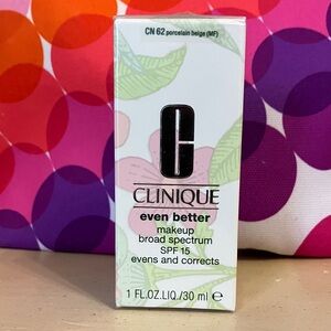 Clinique Even Better Makeup SPF 15 - Porcelain Beige CN62